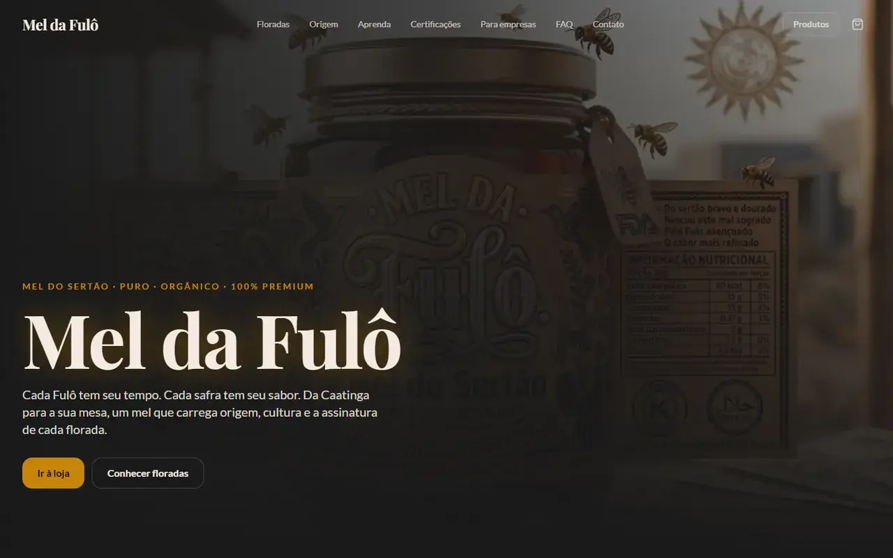 Site da Mel da Fulô